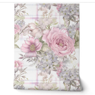 Sakura Blush Serenade Botanical Wallpaper