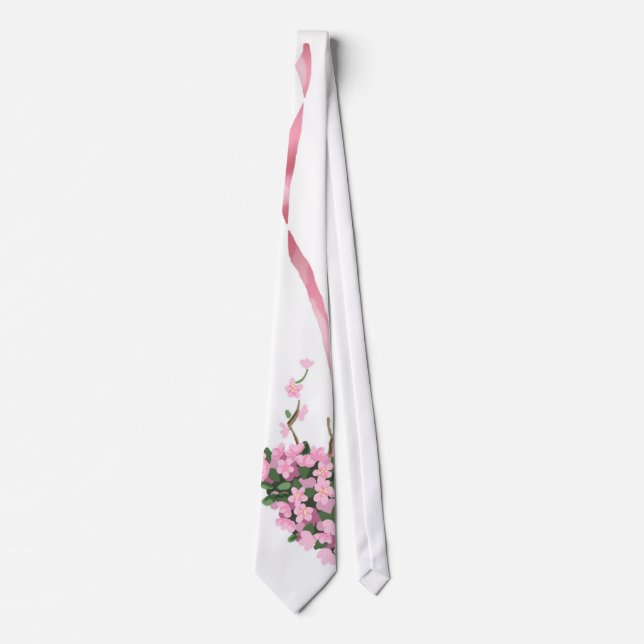 Sakura Bouquet Tie (Front)