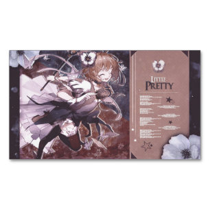 Sakura CardCaptor Magnetic Business Card