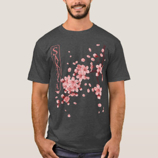 Sakura Cherry Blossom Japanese Flower for Flower L T-Shirt