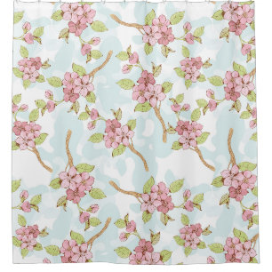 Sakura/Cherry Blossom Shower Curtain