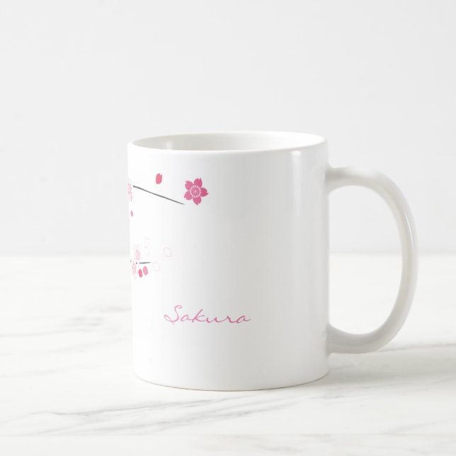 Sakura Cherry Blossoms Coffee Mug (Right)