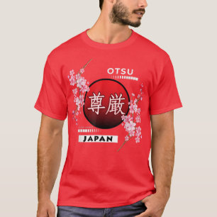 SAKURA CHERRY BLOSSOMS IN CITIES OF JAPAN, OTSU  T-Shirt