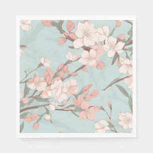 Sakura Cherry Blossoms Napkin