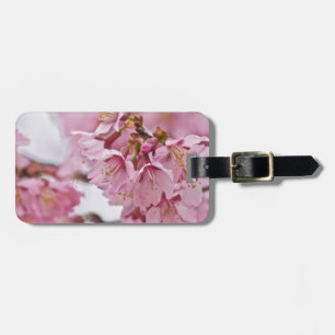 Sakura Cherry Blossoms Pale Pink Luggage Tag