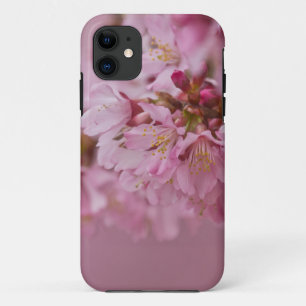 Sakura Cherry Blossoms Pale Pink Reflections iPhone 11 Case