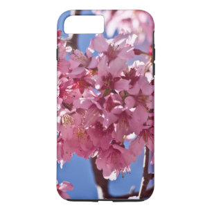 Sakura Cherry Blossoms Red Stars iPhone 8 Plus/7 Plus Case