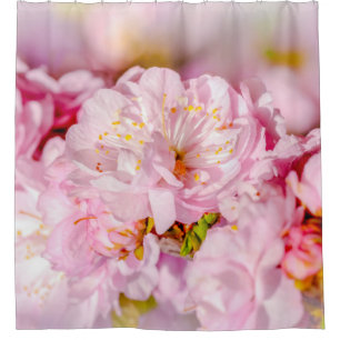 Sakura Cherry FLower - Wedding Bouquet Shower Curtain
