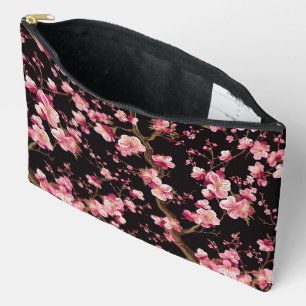 Sakura Chery Blosom Pattern Accessory Pouch