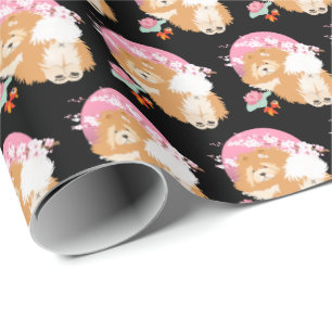 SAKURA - Chow - black wrapping paper
