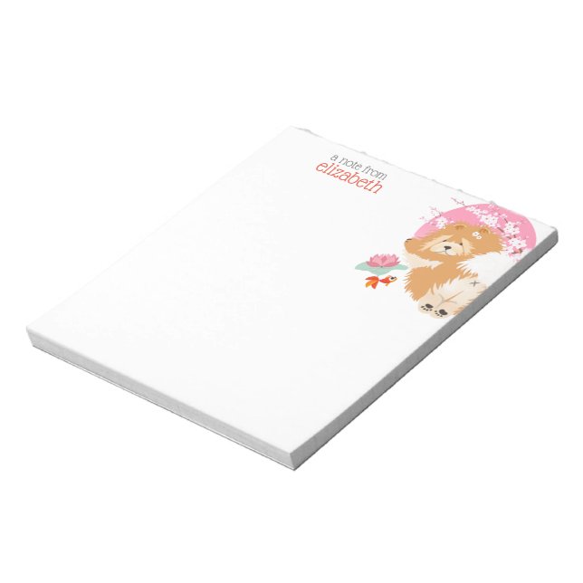 SAKURA - Chow - notepad customise name (Rotated)