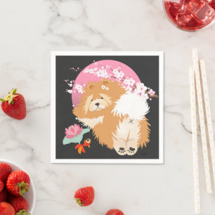 SAKURA - Chow - paper napkins