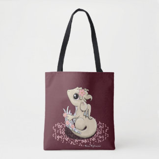 Sakura Dragon Tote Bag