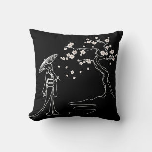 Sakura Elegance Pillow
