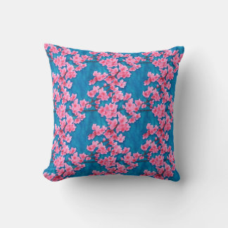 Sakura flower cushion