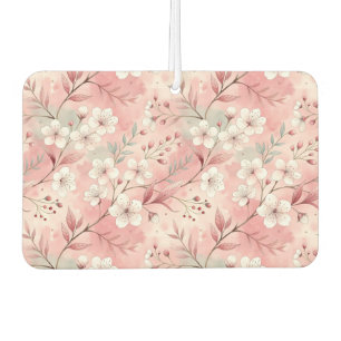 Sakura Flower Pattern Pink  Car Air Freshener