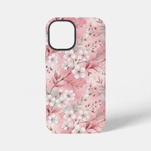 Sakura Flower Pattern Pink  iPhone 12 Mini Case