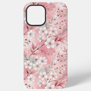 Sakura Flower Pattern Pink  iPhone 12 Pro Max Case