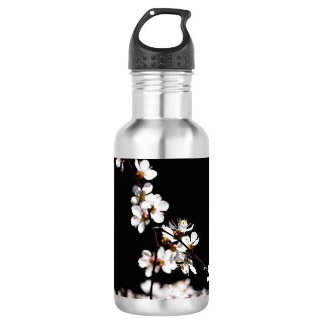 Sakura flowers 532 ml water bottle (Front)