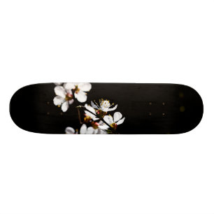 Sakura flowers skateboard