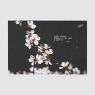 Sakura flowers tissue paper