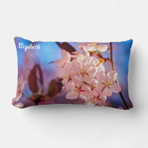 Sakura In The Tree Shade Lumbar Cushion