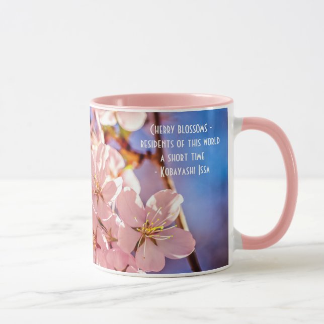 Sakura In The Tree Shade Mug (Right)