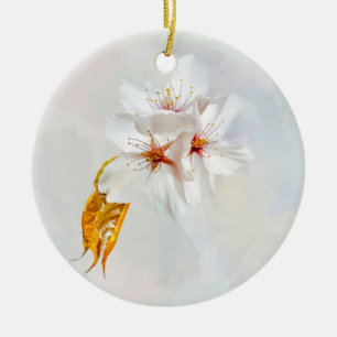 Sakura - Japanese cherry blossom Ceramic Ornament