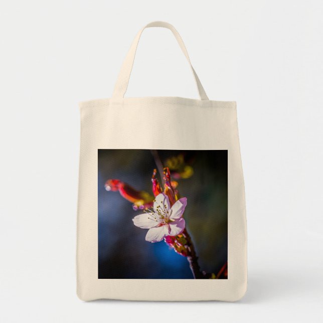 Sakura - Japanese cherry flower Tote Bag (Front)