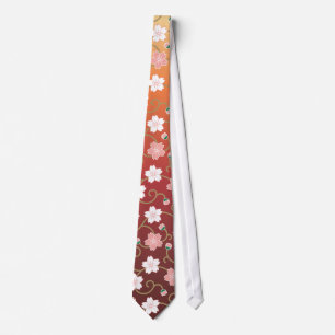 Sakura Karakusa Tie