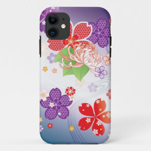 Sakura Kiomono - Japanese Design iPhone 11 Case