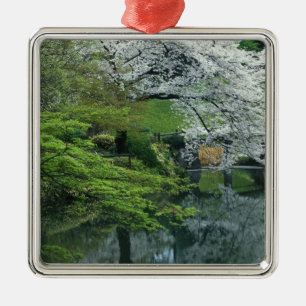 Sakura, Koishikawa Koraku-en Garden, Tokyo, Metal Ornament