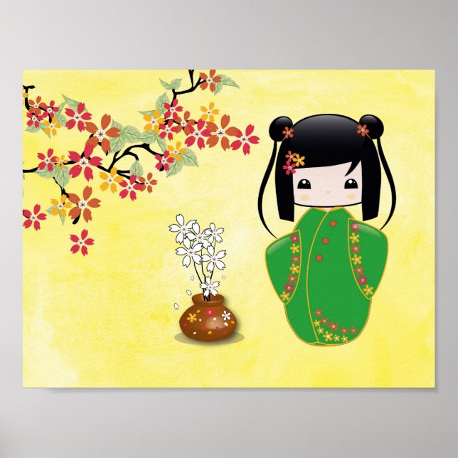 Sakura Kokeshi Doll, Poster (Front)