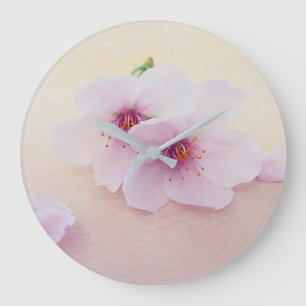 Sakura Large Clock