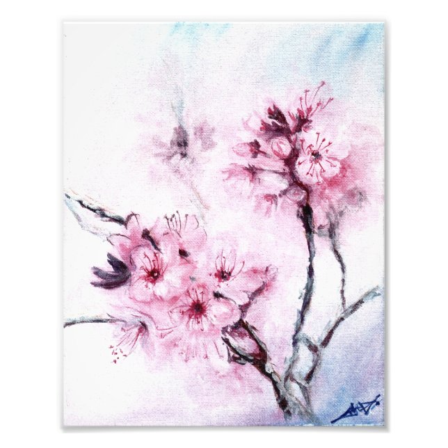 Sakura mini photo print (Front)