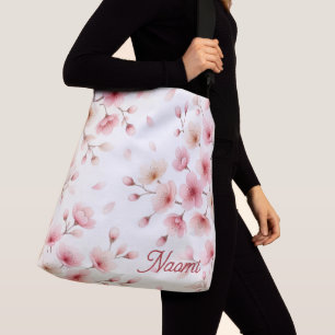 Sakura Movement Seamless Pattern Feminine Custom Crossbody Bag