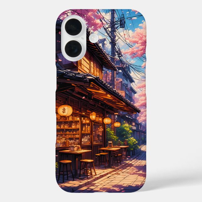Sakura no Machikado - Cherry Blossom Street Case-Mate iPhone Case (Back)