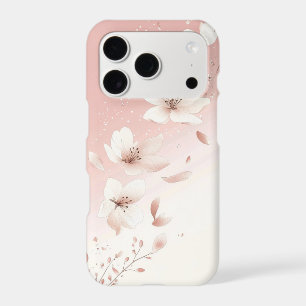 Sakura Ombre Wash iPhone Case   Dusty Pink Cherry 