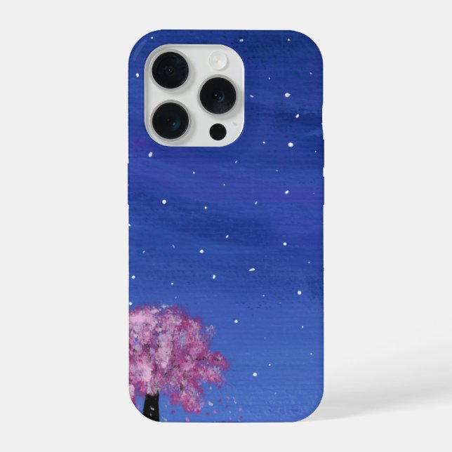Sakura Painting Phone Case (Back)
