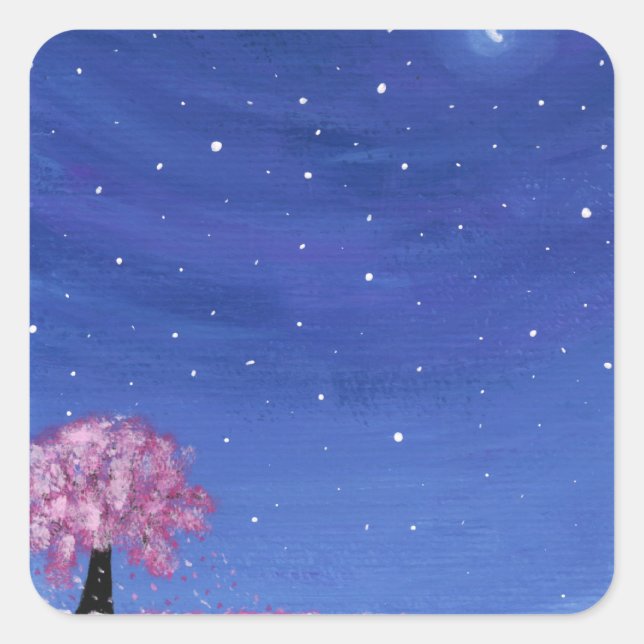 Sakura Painting Stickers (Front)