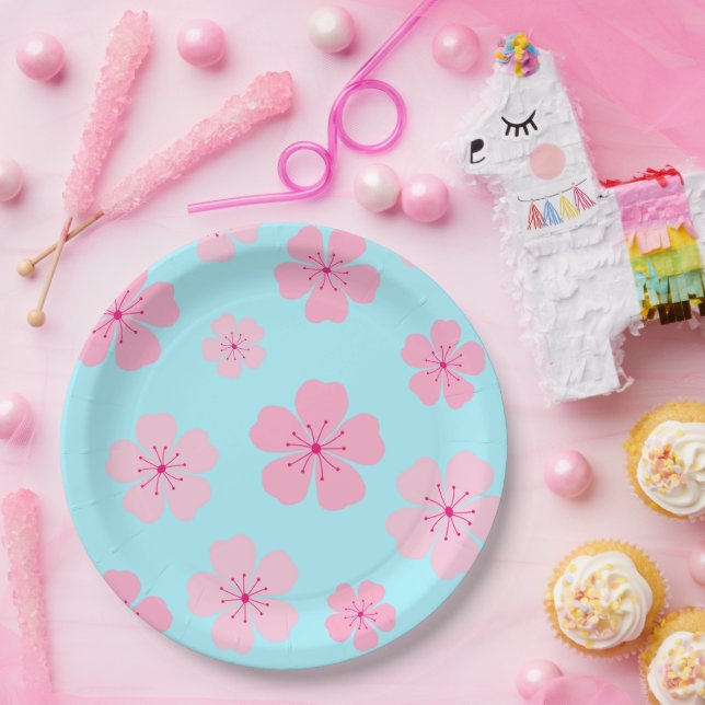 Sakura Paper Plate (Party)