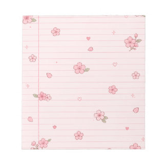 Sakura Pink Notepad