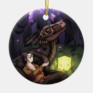 Sakura Season Ceramic Ornament