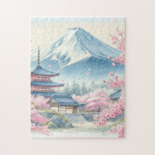 Sakura Season in Japan – Fuji Puzzle