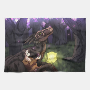 Sakura Season Tea Towel