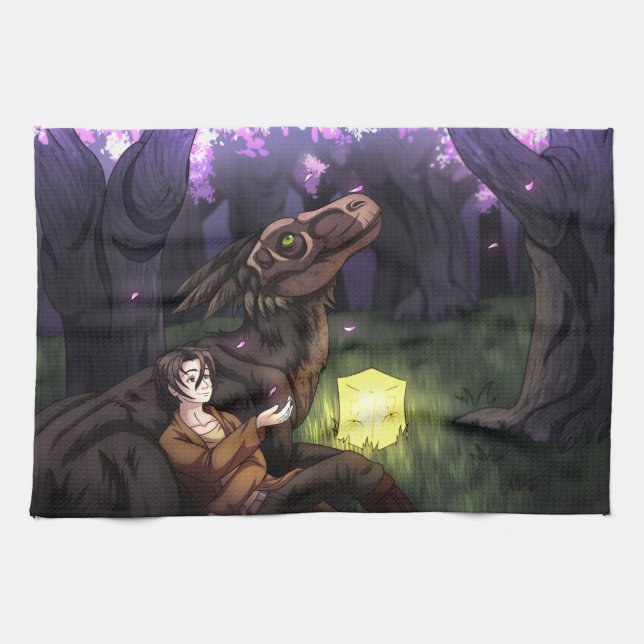 Sakura Season Tea Towel (Horizontal)