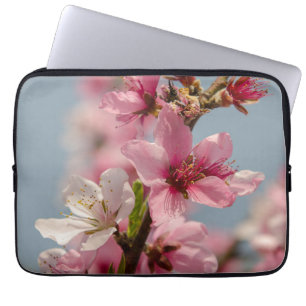 Sakura Splendour: Pink Japanese Flower Photography Laptop Sleeve