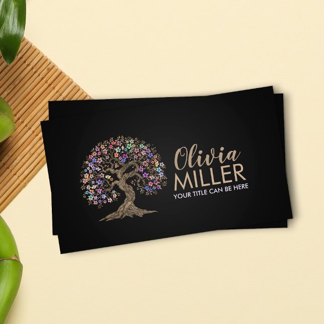 Sakura Tree - Colourful Foliage Business Card (Creator Uploaded)
