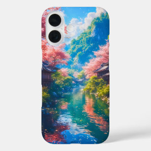 Sakura Utsuru Seiryū iPhone 16 Case