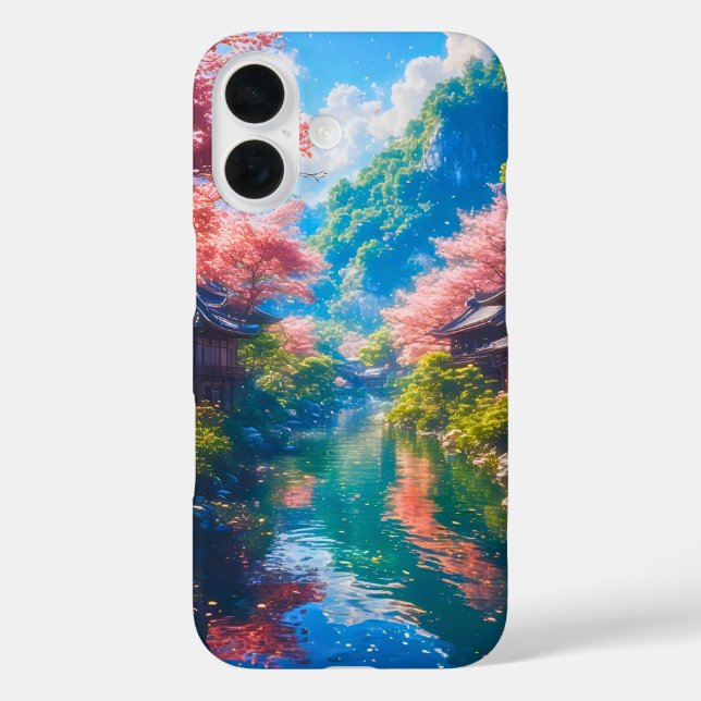 Sakura Utsuru Seiryū  Case-Mate iPhone Case (Back)